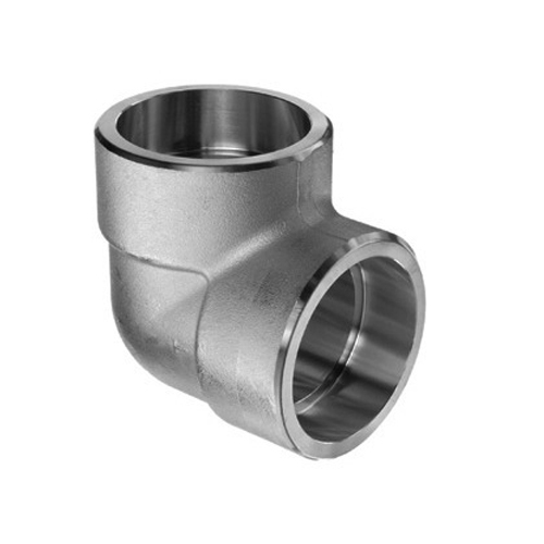 Polished Stainless Steel Socket Welding Fittings, Shape : Round