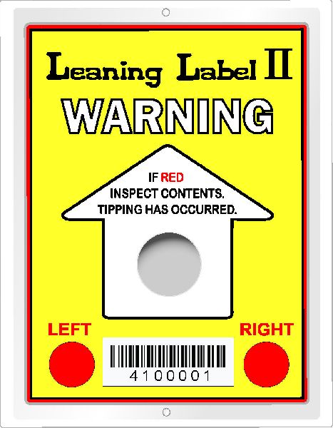 Tilt Stickers / Leaning Label II