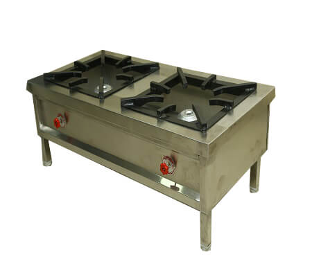 Gas High Pressure Cooking Range, Color : Grey