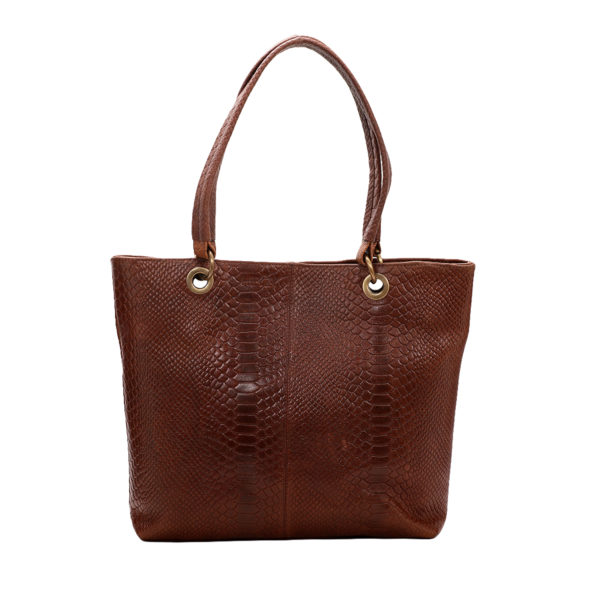 Heyzy String Python Tote Bag, for Gift, Occasion : Casual Use