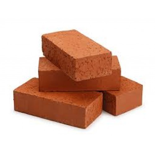 Square Clay Red Bricks