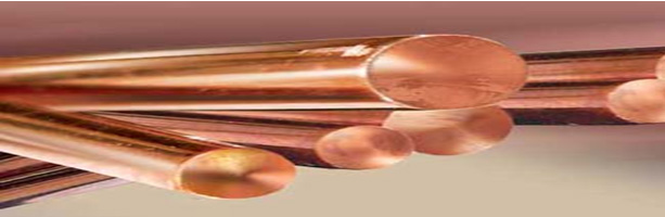 Round Polished Copper Rods, for Earthing, Making Power Battery, Wire, Length : 1-1000mm
