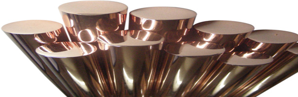 Round Polished Zirconium Copper Alloys, for Automobile Industries, Length : 1-1000mm