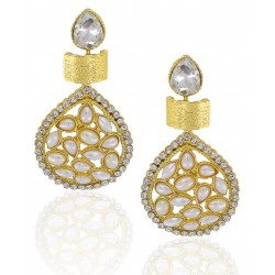Traditional Gold Plated Dangler Earrings, Feature : Perfect Shape, Shiny Look