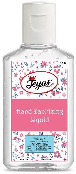 Jeyas Hand Sanitizing Liquid, Packaging Size : 100ml