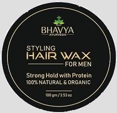 BHAVYA Hair Wax, for Parlor, Form : Gel