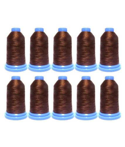 Polyester Thread, Color : Blue, Brown, Green