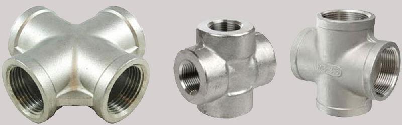 Polished Stainless Steel Threaded Cross, Feature : Corrosion Proof, Fine Finishing
