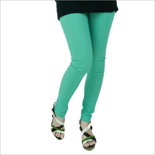 Cotton Ladies Fancy Leggings, Pattern : Plain, Occasion : Casual Wear ...