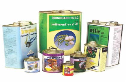 Rectangular Metal Cans & Containers, for Food Storage, Liquid Storage, Capacity : 0-5L