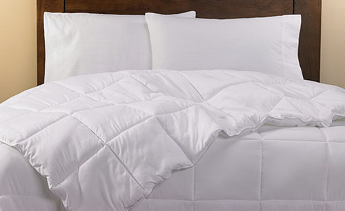 Cotton White Duvet, for Home, Hotel, Size : Double Bed, Single Bed