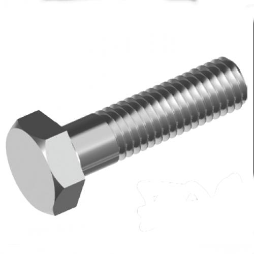 Polished Hex Bolts UNC, for Fittings
