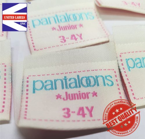 Custom Clothing Labels Sew On, Packaging Type : Packet