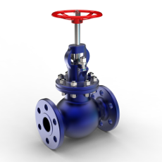 Carbon Steeel globe valve, Color : Blue at Best Price in Vadodara ...