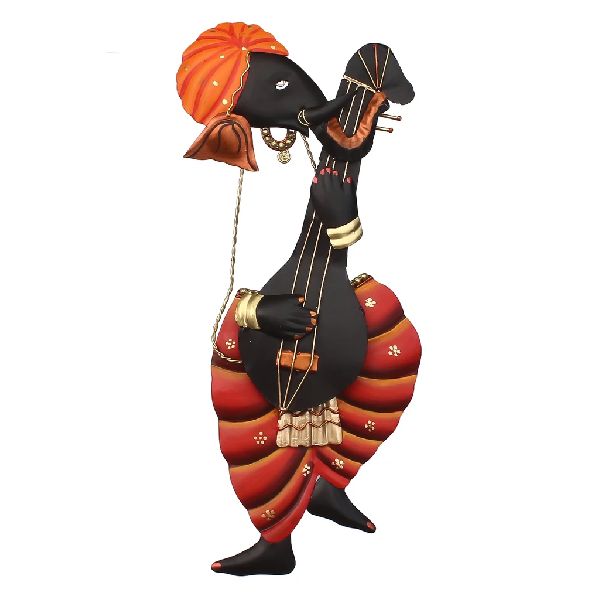 Lord Ganesha Playing Sitar Wall Hanging at Rs 1,199 / Piece in Jaipur