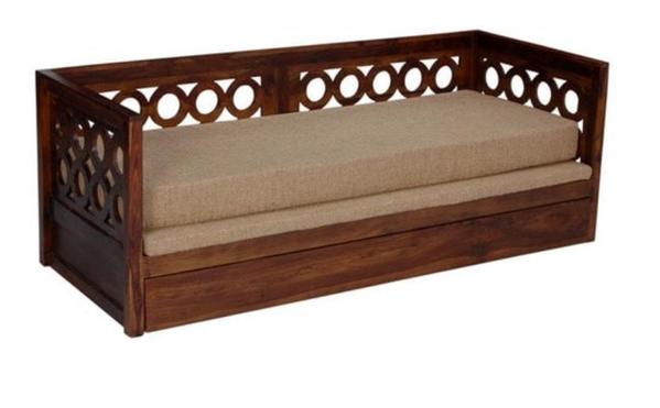 Wooden Sofa Cum Bed, for Living Room