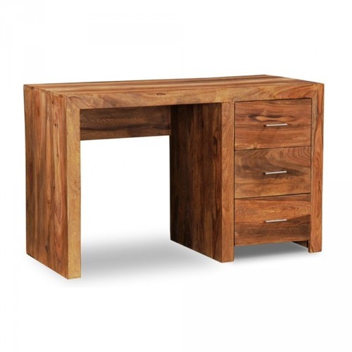 Rectangular Polished Wooden Study Table, for Home, Hotel, Office, Restaurant, Pattern : Plain