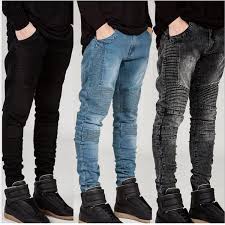 Faded mens jeans, Technics : Woven