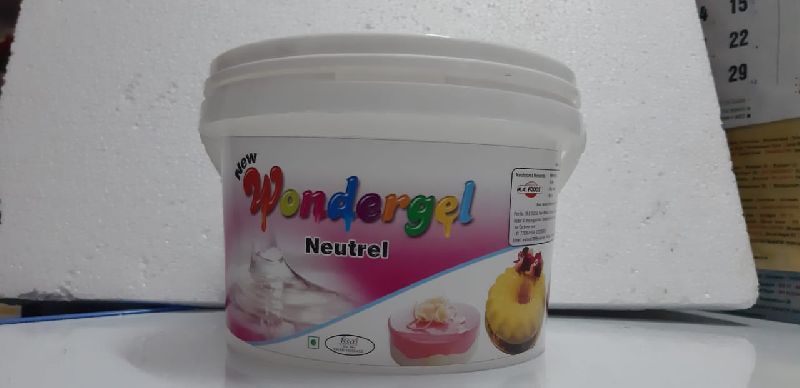 New Wondergel Nutritional Glaze, Color : Off White