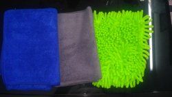 Plain 50-70 Gm Car Wash Microfiber Cloth, Size : 50*80 Mm