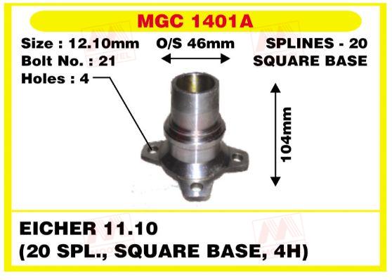 Round MGC 1401A Gear Box Coupling Flange