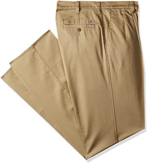 Cantabil Men Beige Cotton Regular Fit Casual Trouser