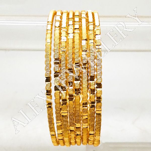  Gold Plated Shagun Bangle, Occasion : Anniversary, Casual Wear, Engagement, Gift, Party
