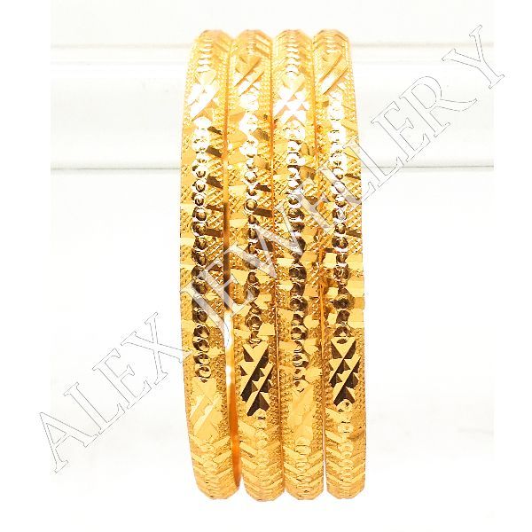 Gold Plated Shagun Bangle