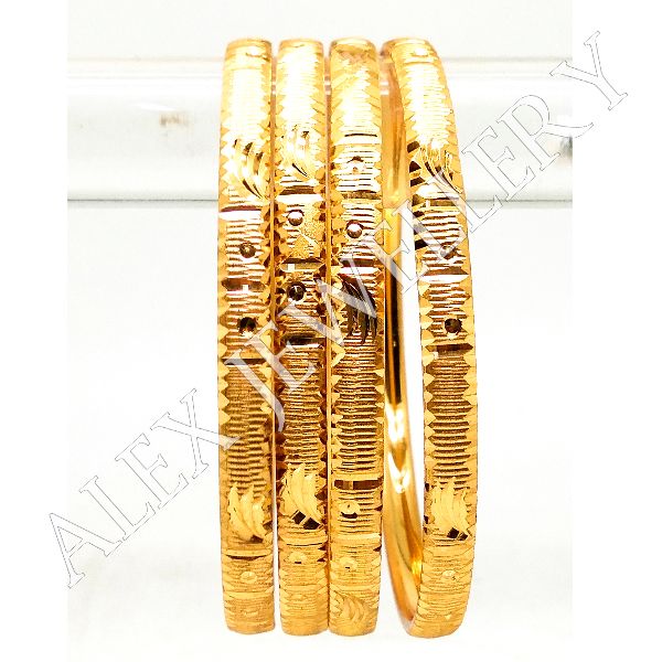  Gold Plated Shagun Bangle, Occasion : Anniversary, Gift, Party, Wedding