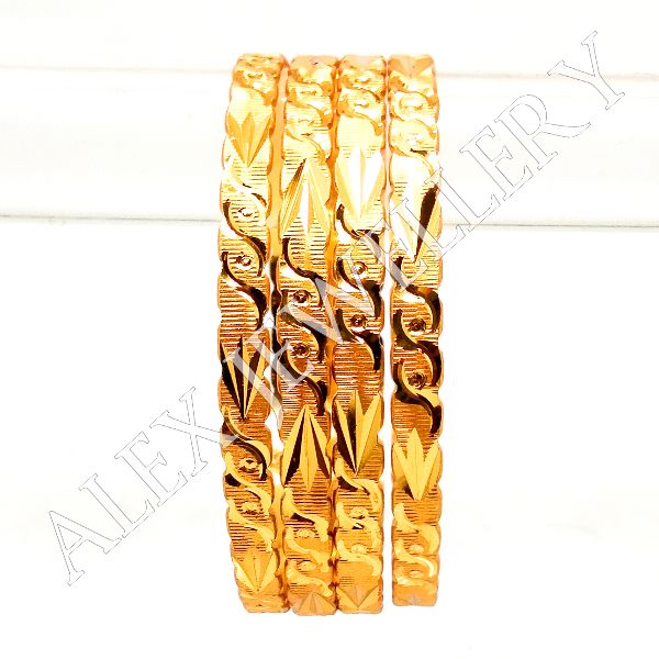  Gold Plated Shagun Bangle, Occasion : Anniversary, Gift, Party, Wedding