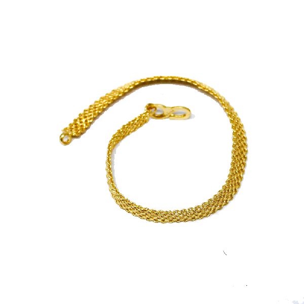Send Gold Plated Multi Layered Chain Bracelet Gift Online Rs400   FlowerAura