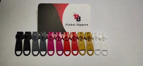 Pinbel PE Zip Fastener Manufacturers, for Bag, Clothes, Feature : Fine Finish, Long Lasting