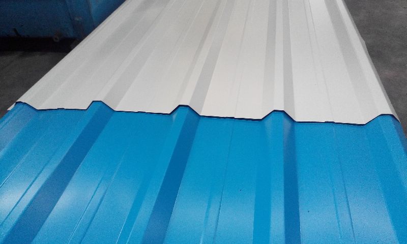 Polished Aluminium COLOUR COATED PROFILE SHEETS, for Roofing, Feature : Corrosion Resistant, Durable