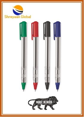 Round Black Gel Pen, for Promotional Gifting, Writing, Style : Comomon