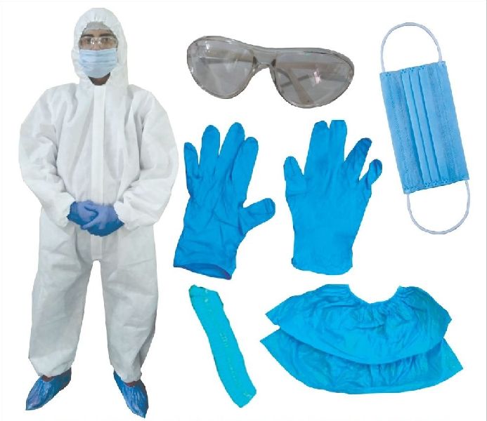 Personal Protective Equipment Kit, for Safety Use, Size : Free Size