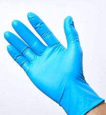  RUBBER Latex NITRILE SURGICAL GLOVES, for Examination, Size : XL