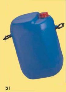 Round Plastic 50 Ltrs Rocket Jerrycan, For Liquid Storage, Feature : Heat Resistance, Long Life