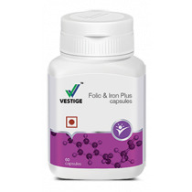 Folic and Iron Plus Capsules, Packaging Type : Bottle