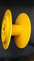 Round yarn bobbin, Color : Yellow