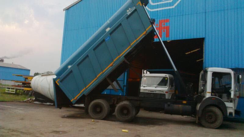 Non Polished Plain Copper Tipper Body Fabrications, for Industrial Use