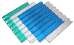 FRP Roofing Sheet, Color : White, Green, Blue