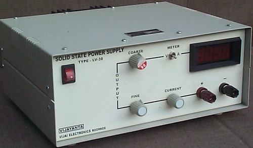 DC Regulated power supply (LV- 30/2), for Electronic Goods