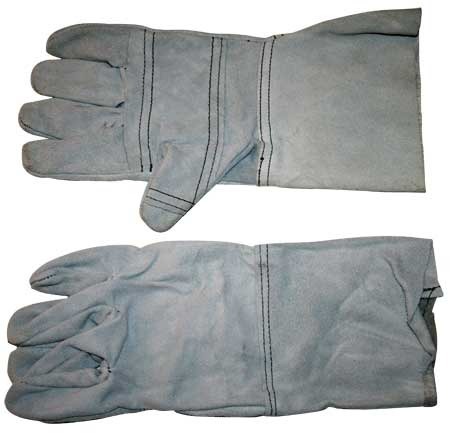 Leather Safety Gloves, Gender : Unisex