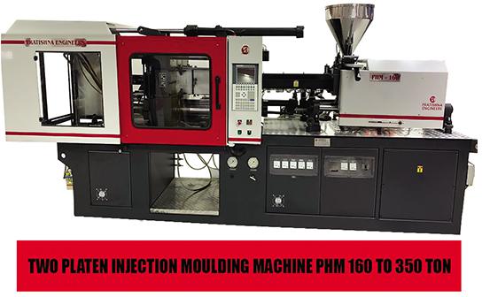 Two platen injection molding machine