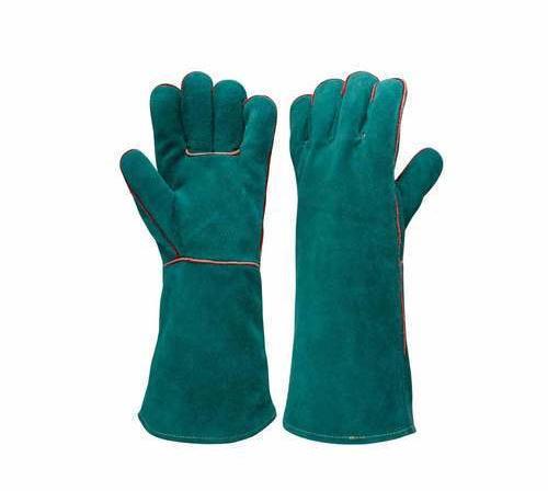 Leather Welding Safety Gloves, Feature : Heat resistant