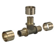 Polished Brass Barb T-3 Way, Feature : Corrosion Proof, Fine Finishing