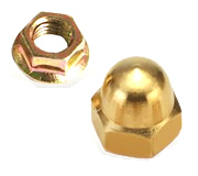 Brass Cap Nuts