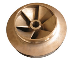 Polished Brass Impellers, Dimension : 10-20mm