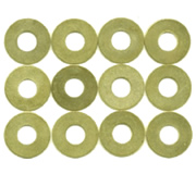 Round Polished Brass Washers, for Fittings, Feature : Accuracy Durable, Dimensional