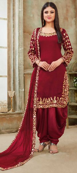 Art Silk Salwar Kameez